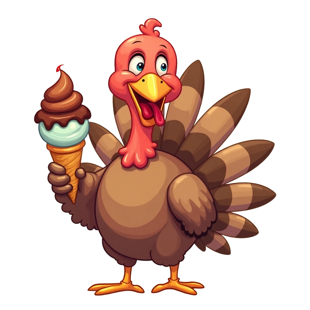 Turkey with Ice Cream